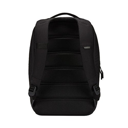 Incase Compact City Backpack with Diamond Ripstop – 18L Everyday Travel Tech Backpack and Laptop Bag for Work or School – Three Pockets, 16” Padded Laptop Sleeve, Quick Access Pocket – Black - color: Diamond Ripstop Black
