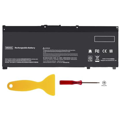 TREE.NB SR04XL 917724-855 Replacement Laptop Battery for Hp Pavilion 15-CB000 Power 15-CB000 15-CE015DX 15-CE000 15-DC0000 Series 917678-1B1 917678-2B1 HSTNN-DB7W HSTNN-IB7Z - size: 9.56x3.62x0.31inch SR04XL