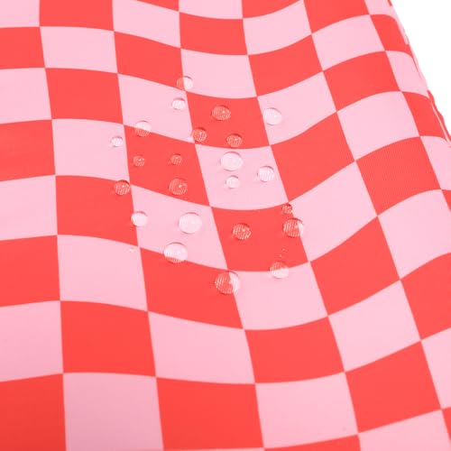Canvaslife Laptop Sleeve Case Cover with Pocket for MacBook Pro 14 inch and 14 inch-14.4 inch HP, Lenovo, Dell, ASUS, Acer Notebook Computer (New Pink Checker) - color: New Pink Checker, size: 14 inch / 14.0 inch