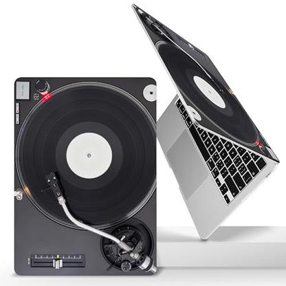 for 2026 MacBook Air 13-inch Laptop Case M5 2026 M4 2025 M3 2024 M2 2022 Release Model A3449 A3240 A3113 A2681, Hard Shell Cover for MacBook Air 13.6 inch, DJ Turntable - color: DJ Turntable