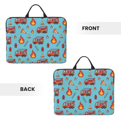 Laptop Case 14 Inch, Soft Shockproof Laptop Sleeve with Handle, Protective Bag - color: Pattern (661)