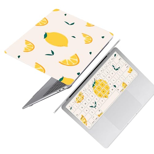Laptop Shell for MacBook Air 11 inch Case 2015 2014 2013 2012 2011 2010 Release Model A1465 A1370,Air 11.6" Snap on Protective Laptop Hard Case & Keyboard Cover,Lemon - color: Lemon, size: Air 11" 2010-2015(A1370/A1465)