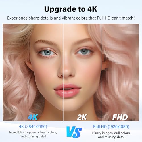 Innoview 23.8” 4K Large Portable Monitor, UHD (3840*2160) 100%sRGB IPS Speakers USB-C HDMI Work Home Second Monitor W/180°Adjustable Stand for Laptop, Desktop, Macbook, Phones, Tablet, PS5/4, Switch - size: 23.8 Inches