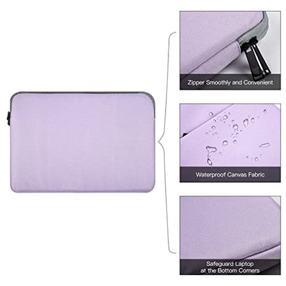 14 inch Laptop Sleeve Case for Lenovo IdeaPad 14/ HP Chromebook 14/ Stream 14/ Dell Inspiron/Acer Spin/ASUS ZenBook 14 Computer Bag, Purple - color: Purple, size: 14 Inch