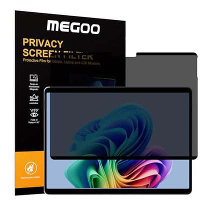 Megoo Privacy Screen Protector for Surface Laptop 6/5/4/3/2/1 13.5 Inch, Anti-Spy, Anti-Glare, Blue Light & UV Blocking, Magnetic Nano Technology, Removable Design - size: Laptop 6/5/4/3/2/1 13.5"