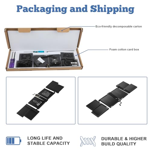 Futurebatt A2485 A2527 Battery Replacement for MacBook Pro 16 inch (Late 2021) EMC3651 MK1E3LL/A MK183LL/A MK1F3LL/A MK193LL/A MK1H3LL/A MK1A3LL/A - size: A2527 13.58 4.72 1.18in