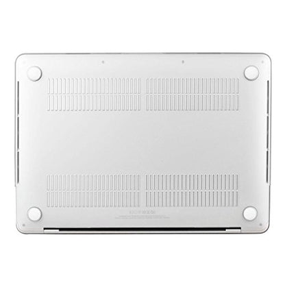 UESWILL Matte Hard Case Compatible with MacBook Pro 15 inch with Touch Bar & USB-C 2016 2017 2018 2019 Release Model A1990 A1707, Clear - color: Clear, size: 2016-2019 MacBook Pro 15"