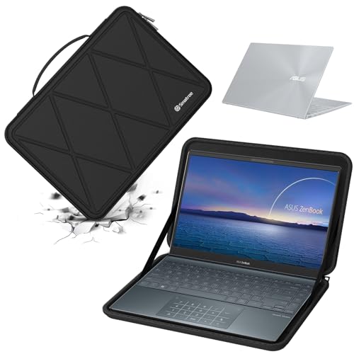Smatree Hard EVA Protective Case for 13.3 inch ASUS Zenbook 13 OLED(UX325) | Compatible for 14 inch Lenovo Yoga Slim 9i Copilot+PC, Waterproof and Anti-Shock Bag (X8022) - color: X Series-Black, size: For 13.3 inch ASUS Zenbook 13 OLED UX325(X8022)