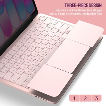 Palm Rest Cover Set with TrackPad Protector Compatible with 2026 MacBook Neo 13 Inch A3404 with A18 Pro Chip, Apple MacBook Neo 13 Scratch-Resistant Wrist Rest Skin Sticker Decal - Blush - color: Blush, size: MacBook Neo 13" (2026+)