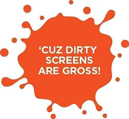 WHOOSH! Laptop Screen Cleaner Spray and Wipe [Set of 12] - 3.4 + 0.3 fl oz + 2 Microfiber Cloths - Duo with Large & Travel Size Bottles for Eyeglass Cleaner & Car Screen Cleaner- iPhone Cleaning Kit - size: 3.7 Fl Oz (Pack of 12)