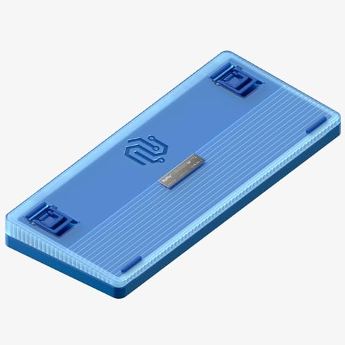 nuphy Halo75 V2 Mechancial Gaming Kyeboard,75% Wireless Hot Swappable Bluetooth Keyboard,83 Kyes RGB Backlit Keyboard,Support Bluetooth/2.4GHz/USB-C-Blue Blush Switch - color: Blue, size: Blush (42gf)