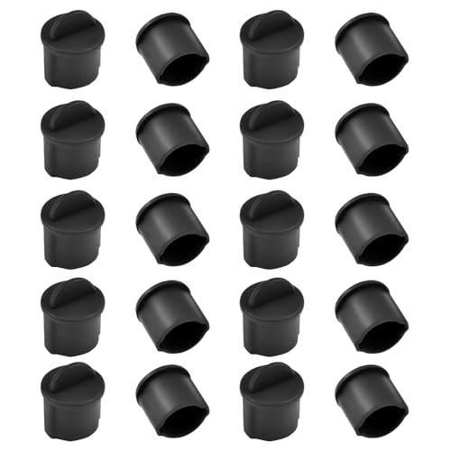 20 Pcs Bnc-a Anti-dust Cap, Protector Cover, Black Silica Gel | Anti-dust Port Plug Cover Cap, Black Silica Gel Protector for Computers Monitor Tv Router, Dust Prevention for Ports - color: Black, size: BNC-A