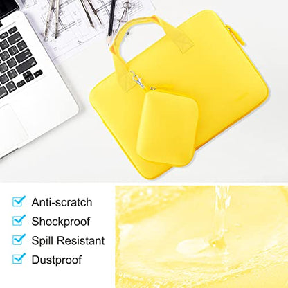 11.6 12.9 13 inch Elastic Laptop Sleeve with Small Case Compatible with 13 inch MacBook Neo Air Pro M5/M4/M3/M2/M1, iPad 13 12.9, XPS 13 and Most 11.6 12.9 13 inch Notebooks Tablets,Y02L01 - color: Y02l01, size: 11.6"-13"