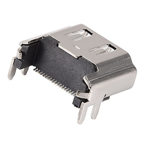 Zerone 5Pcs HDMI Port for, HDMI Port Socket Interface Connector Replacement Repair Part for 4 Console
