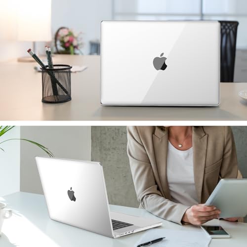 Fintie Hard Shell Case for MacBook Pro 16 Inch, Crystal Clear | A3428 A3429 A3403 A3186 A2991 A2780 A2485(2021-2026), M5/M4/M3/M2/M1 Chip - color: Crystal Clear, size: Pro 16 Inch