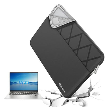 Smatree Laptop Sleeve for 17 inch HP 470 G10,Protective Laptop Case with Accessory Pocket,YKK Zipper,Patented Shockproof Design(E656) - size: 17 inch/E656/Size: 40.7*25.7cm