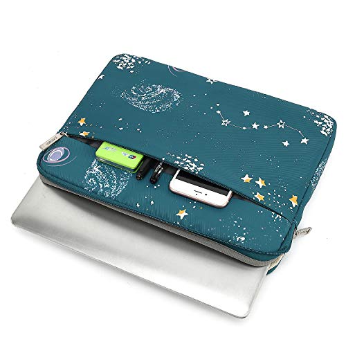 14 inch Laptop Sleeve, Compatible with14 inch Notebook Computer, Water Repellent Laptop Bag,Shockproof case (14-14.1 inch, Starry Sky) - color: Starry Sky, size: 14-14.1 inch