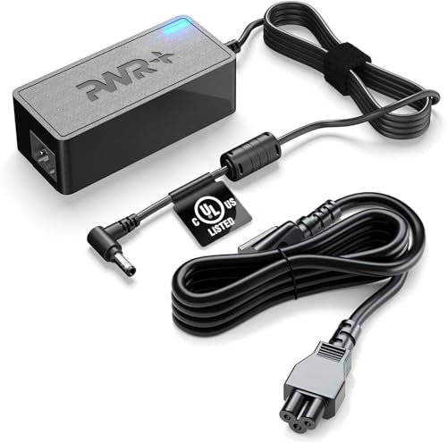Laptop Charger for Dell-Inspiron 15-3000 15-5000 15-7000 11-3000 13-5000 13-7000 17-5000 XPS 13 Series 5559 5558 5755 5758 Extra Long AC Adapter Power Cord UL Listed
