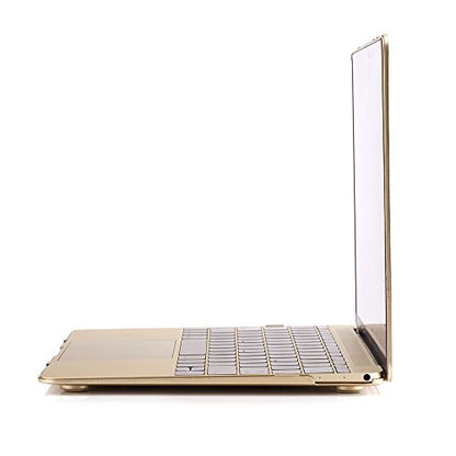 RUBAN Case Compatible with MacBook 12 Inch A1534 - Slim Snap On Hard Shell Protective Cover and Keyboard Cover, Grey - color: Grey