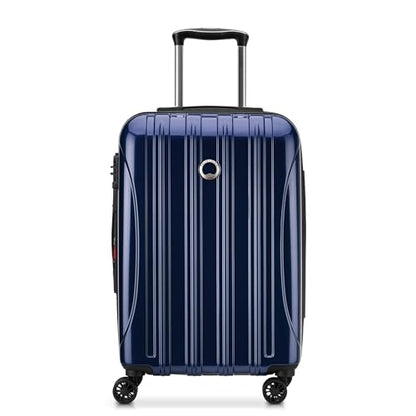 DELSEY PARIS Helium Aero Hardside Expandable Luggage with Spinner Wheels, Blue Cobalt, Carry-On Plus 21 Inch - color: Blue Cobalt, size: Carry-On Plus 21 Inch