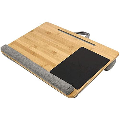 Laptop Desk Home Office Lap Desk Portable Lap Desk with Cushion Mouse Pad Home Office Laptop Desk Computer Tray for Home Office Students Use