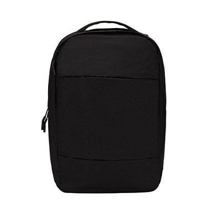 Incase Compact City Backpack with Diamond Ripstop – 18L Everyday Travel Tech Backpack and Laptop Bag for Work or School – Three Pockets, 16” Padded Laptop Sleeve, Quick Access Pocket – Black - color: Diamond Ripstop Black