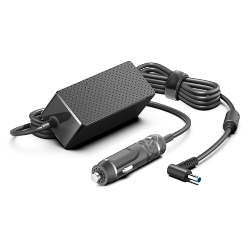 HKY Laptop Car Charger 150W 19.5V 7.7A DC Adapter Charger for HP ZBook 15u G3 G4 15 G3 G4 G5 G6 HP ZBook Studio G3 G4 G5 G6 HP OMEN 15 17 775626-003 ADP-150XB B A150A05AL Power Supply Cord