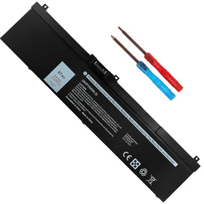 97Wh NYFJH Laptop Battery Replacement for Dell Precision 7530 7540 7730 7740 P34E P34E001 P34E002 P74F P74F001 P74F002 451-BCGI 0WNRC 00WNRC GW0K9 0GW0K9 Notebook.