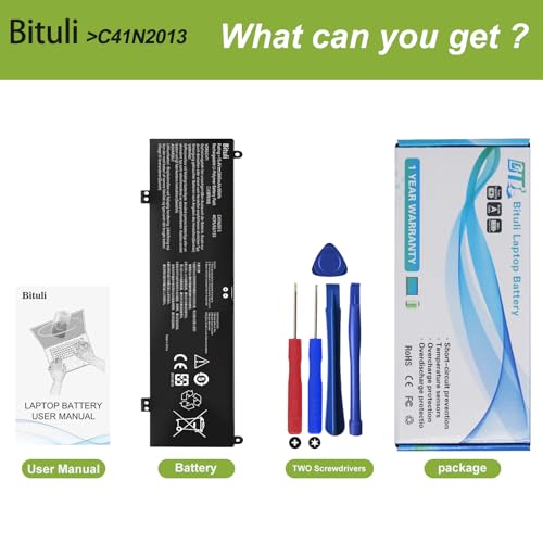 C41N2013 C41N2013-1 Battery Replacement for ASUS ROG Strix G15 G513 G513IM G513IR G513QM G513QR G513QY G513RM G513RW G17 G713 G713QM G713QR G713QY G713RM G713P G713PV G713PI