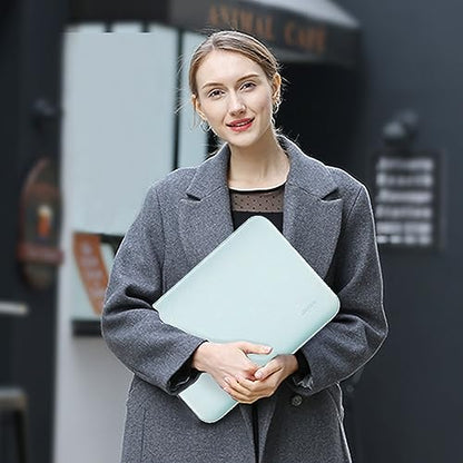 MOSISO Laptop Case 13 inch, 13 inch Laptop Sleeve with Small Case | Compatible with MacBook Neo / Air M5 M4 M3 M2 M1 2026-2018 / Pro M2 M1 2026-2016, Neoprene Computer Sleeve Bag, Mint Green - color: Mint Green, size: 13 inch