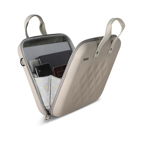 Rollink Laptop Case EVA Hard-Shell, Water-Resistant Computer or Table Bag with Shoulder Strap, Organized Travel Storage - color: Stone Landscape