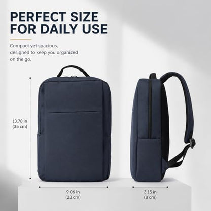 Laptop Backpack for Women & Men, 15.6" Laptop and Tablet Bag with Computer Compartment – Lightweight, Durable Travel & Work Backpacks, Blue - color: Backpack 01 Blue