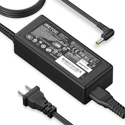 Replacment for LG Monitor Power Cord - DC 19V Power Supply for LG Electronics 27" 24" 23" 22" 20" 19" LCD LED HD TV Monitor Widescreen Power Adapter Cord(6.5 * 4.4mm)