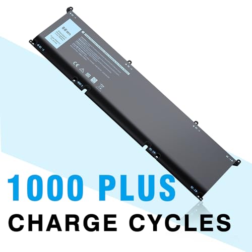 69KF2 Battery Compatible with Dell XPS 15 9500 9510 9520 G15 5515 5521 5520 5510 5511 Precision 5570 5550 5560 M15 M17 R3 R4,In-spiron 7510 7610 7620 70N2F 070N2F M59JH P45E p100f P87F P91F 8FCTC - color: 69KF2