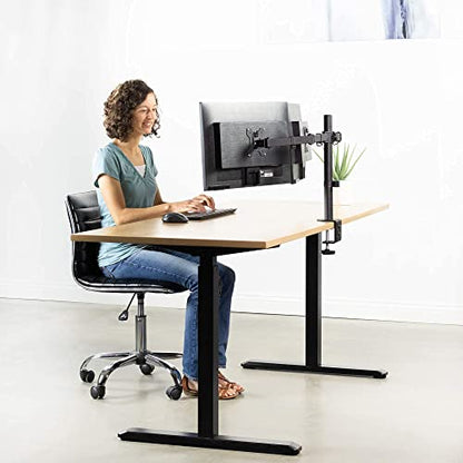 VIVO Dual 13 to 27 inch LCD Monitor Mount and Single Laptop Desk Mount Kit, Heavy Duty, Fully Adjustable Stand and Laptop Mount (Bundle)