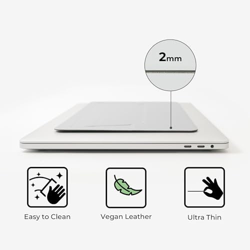 Laptop Stand for Desk, Office, Ergonomic Notebook Stand, Foldable & Portable Travel FlatStand, Lightweight, Anti-Slip, Compatible with MacBook Air, Pro, and Up to 15.4" Laptops (Café Creme) - color: Café Creme