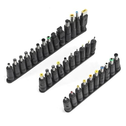DC Power Connector AC Power Adapter Connector Kits Universal Laptop Notebook DC Plug Set Jack Tips for Low Current Transmission to Led Strip/Router(34pcs) - size: 34pcs