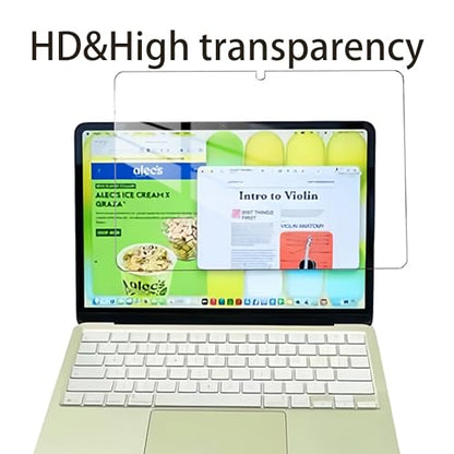 Tempered Glass Screen Protectors Compatible with MacBooK Neo,13 Inch Anti Scratch, Bubble Free, 9H Hardness