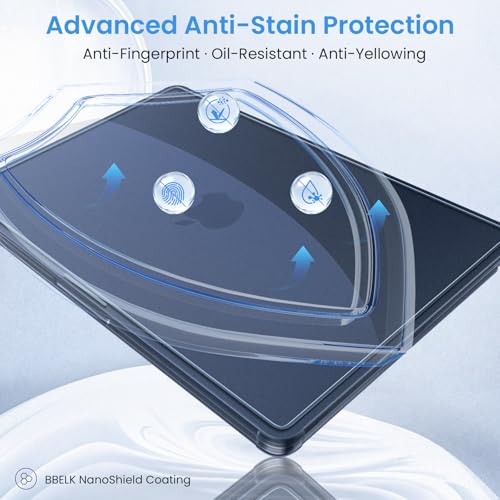 B BELK for MacBook Air 13 inch Case M5/M4/M3/M2 Official Midnight Clear | Scratch-Resistant & Reinforced Anti-Cracking Hard Shell for MacBook Air 13.6 inch Case 2026-2022 (A3449 A3240 A3113 A2681) - color: Frosted Midnight