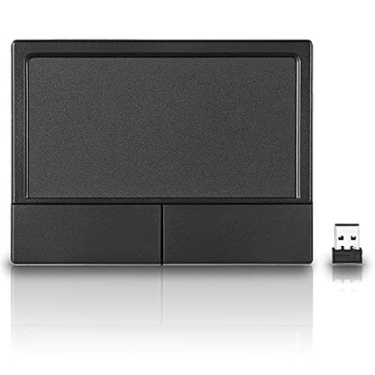 Perixx PERIPAD-704 Wireless Touchpad, Portable Track Pad for Desktop and Laptop User, Large Size 4.72x3.54x0.74 inches, Black - size: Big - Wireless