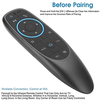 ciciglow Air Mouse Remote Control, Bluetooth 5.0 Wireless Mouse, Smart Wireless Remote Control, Gyroscope for PC Smart TV Android TV Box Laptop Projector