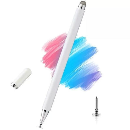 Stylus Pen for Samsung Galaxy Tab A11+/A11/A9+/A9/A8+/A8 Universal Android Pen Compatible with iOS/Microsoft/Android Tablet and Phones All Touch Devices (White) - color: White