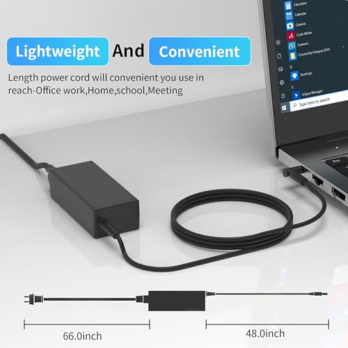45W Charger Compatible with HP Notebook 15 HP Pavilion 14 TPN-LA15 TPN-CA14 r-41013153 L25296-002 L25296-001 L25296-003 741727-001 L25296-011 213349-109 19.5V 2.31A Smart Blue tip Laptop Power Adapter