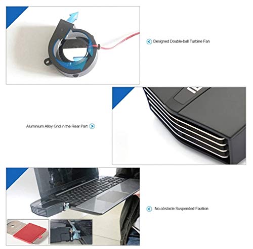 Computer Laptop Cooler Laptop Cooling Pad Laptop Fan Cooler Notebook Temperature Display Rapid Heatsink