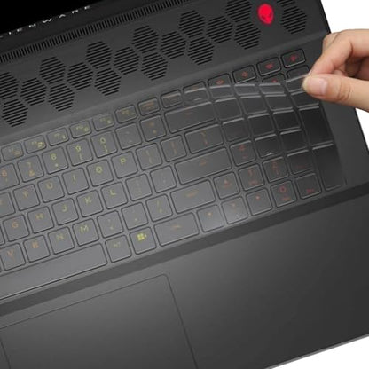 Ultra Thin Keyboard Cover for 2025 2024 2023 Dell Alienware M18 R1 18 Inch & Alienware M18 R2 18 Inch Gaming Laptop Keyboard Protective Cover Skin -TPU
