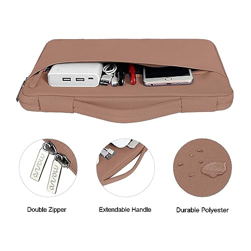 MOSISO Compatible with MacBook Air 13 inch Case M5 2026 M4 2025 M3 M2 2024-2022 A3449 A3240 A3113 A2681,Hard Shell&Sleeve Bag&Keyboard Skin&Webcam Cover&ScreenFilm for MacBook Air 13.6, Caramel Brown - color: Caramel Brown