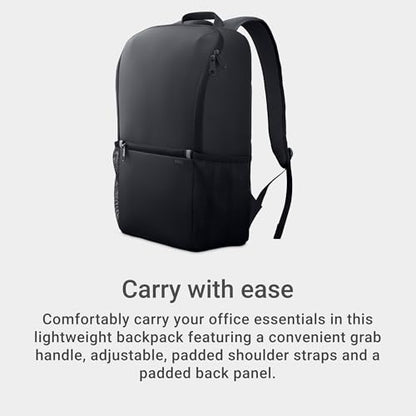 Dell 14-16 EcoLoop Essential Backpack 14-16 - CP3724 - Lightweight, Two Mesh Side Pockets, Built-in Accessories Organizer, Dedicated Padded Laptop Sleeve - Black - color: Black 14-16"