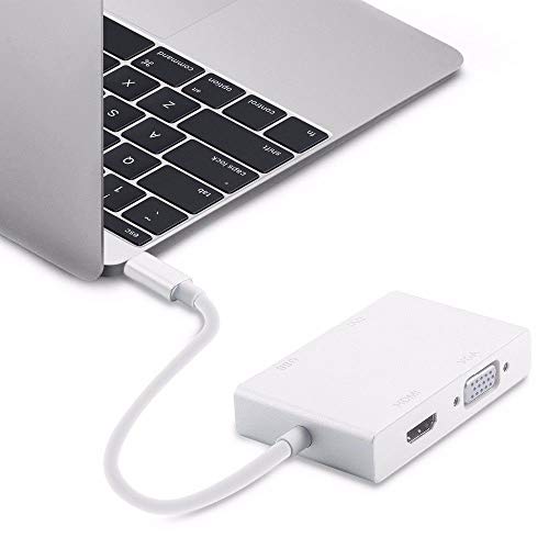 axGear USB-C to HDMI/DVI/VGA External Graphics Video Card Adapter USB 3.0 4K x 2K