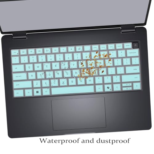 Keyboard Cover for 2026 2025 Dell Pro 14 PC14250/14255-HotBlue | Pro 14 Plus PB14250/14255,Pro 14 Max MC14250/14255 14'' (NOT FIT Dell Pro Max 14 Premium & Education/Rugged/Essential 14) - color: HotBlue