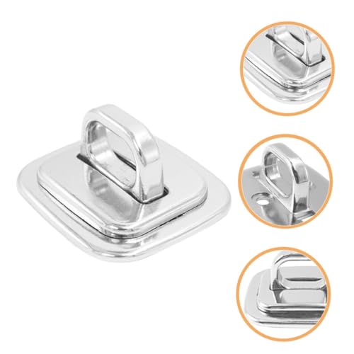 Happyyami 4pcs Laptop Cable Security Anchor Sturdy Desk Mount Base for Anti-Theft Protection Lock Plate for Laptops Tablets and Monitors Reliable Adhesive Design